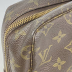 Louis Vuitton Pouch Monogram Trousse Toilet 28 Brown — view 7
