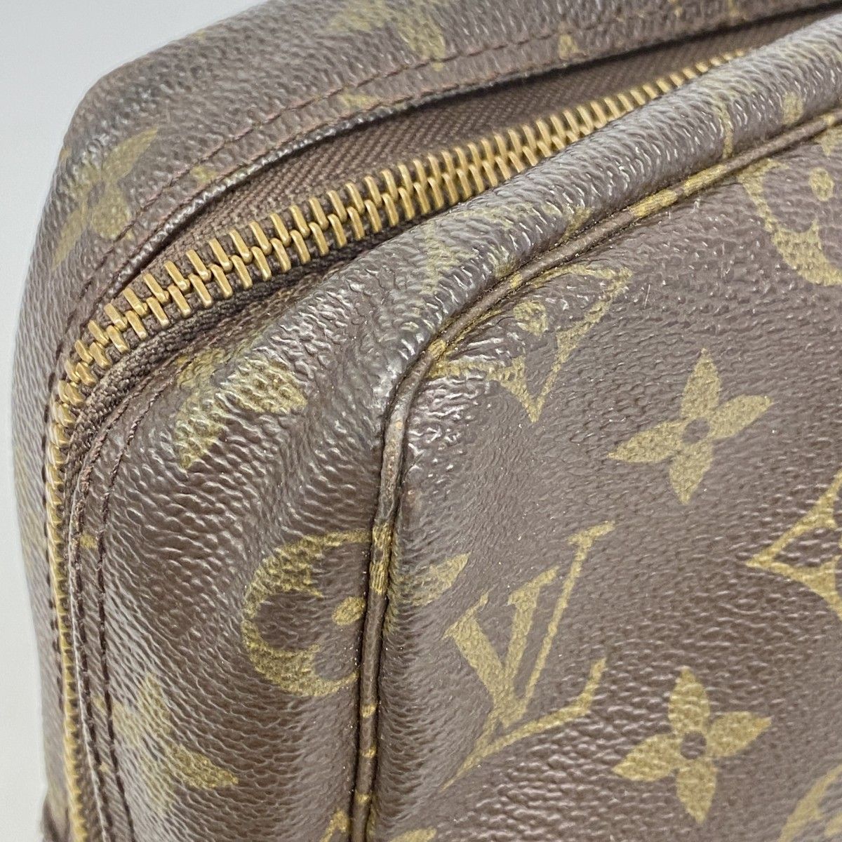Louis Vuitton Pouch Monogram Trousse Toilet 28 Brown — view 7
