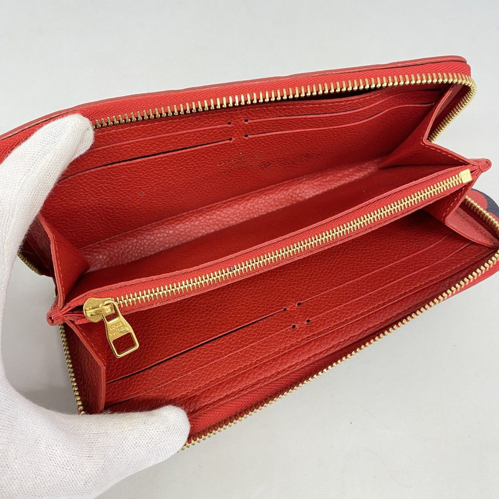 Louis Vuitton Wallet Monogram Empreinte Portefeuille Clemence Marie Nourge — view 3