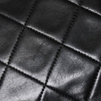 Chanel Diana 25 S Flap S Chain Shoulder Bag CC Logo Lambskin Black Gold 4 — view 7