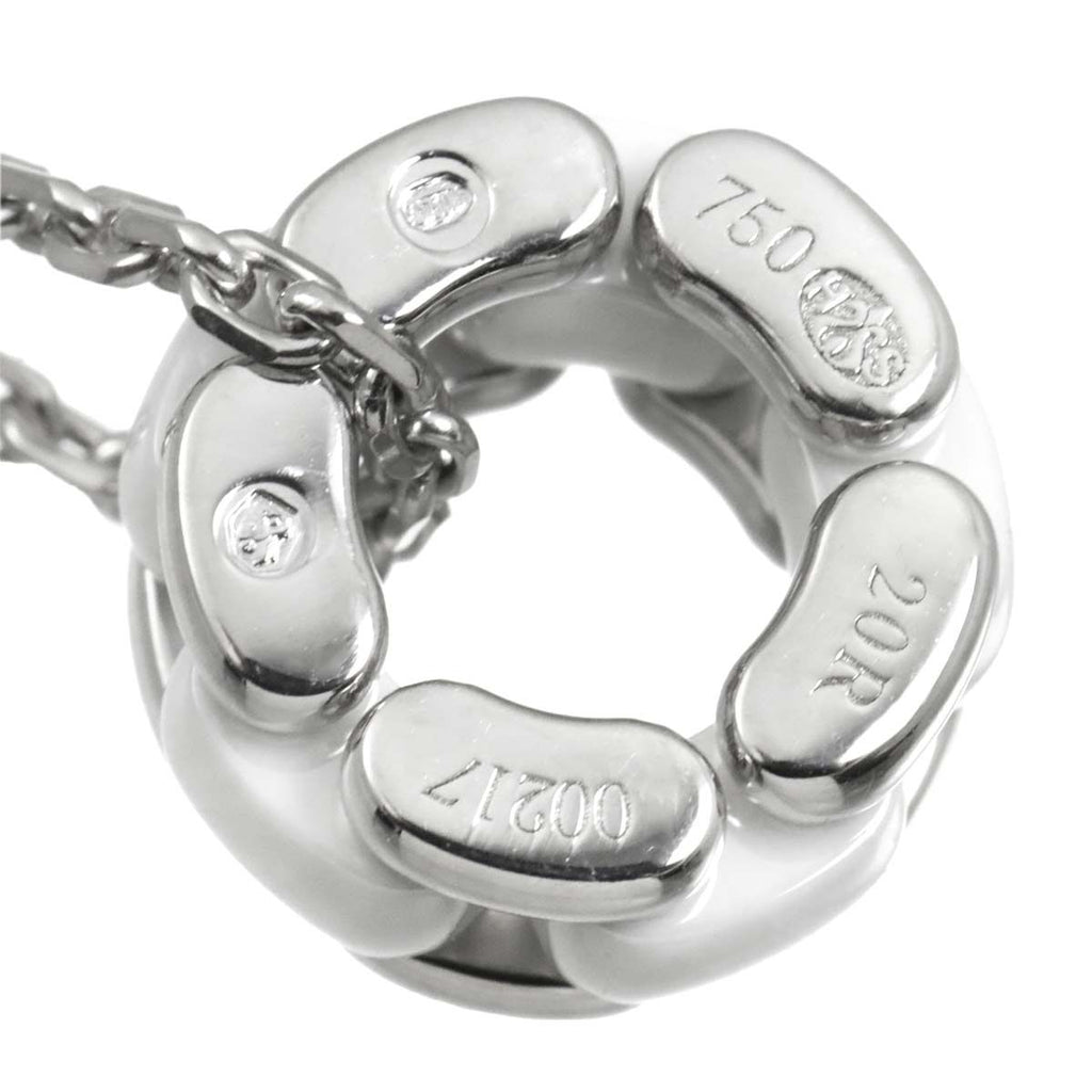Chanel Ultra Necklace 41 cm Ceramic 18k WG White Gold — view 3