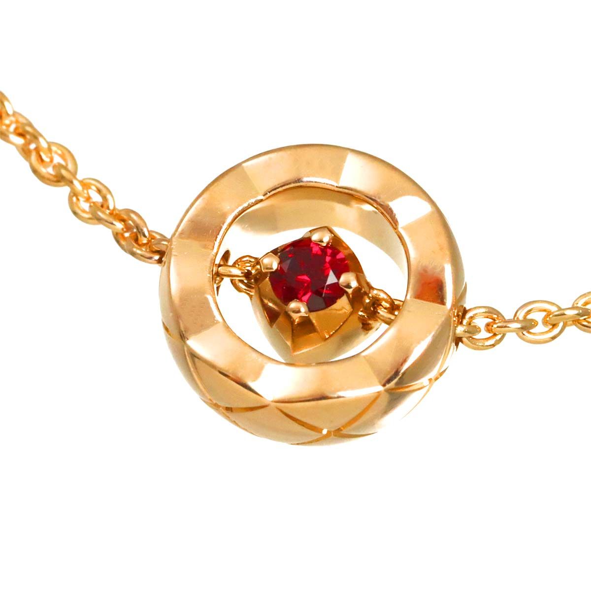 Chanel Coco Crush Ruby Bracelet 16 cm 18k PG Pink Gold 750 Certificate — view 5