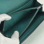 Hermes Constance Wallet Blue Paon Green Silver — view 9
