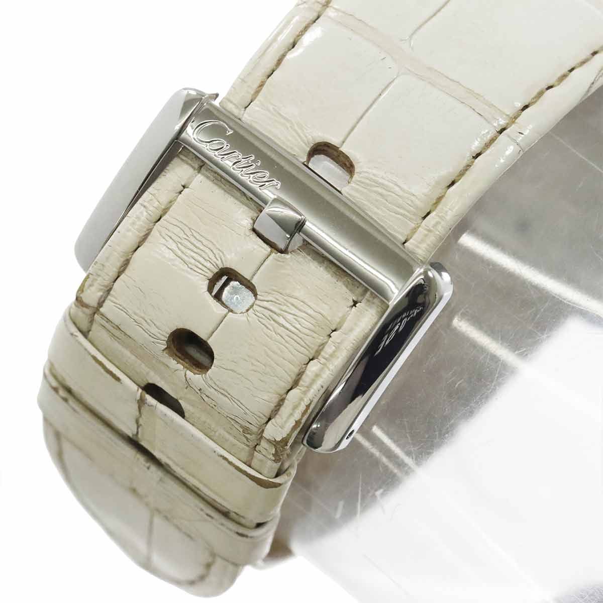 Cartier Tank Divan LM Watch Automatic Winding Silver — view 7