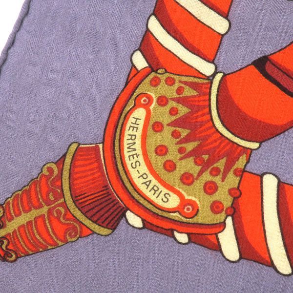 Hermes Carre Geant Cashmere Silk Scarf — view 5