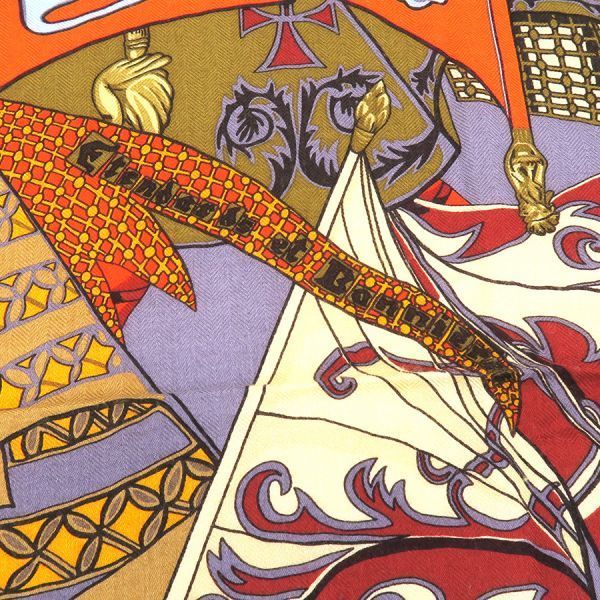 Hermes Carre Geant Cashmere Silk Scarf — view 6