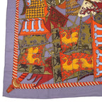 Hermes Carre Geant Cashmere Silk Scarf — view 8