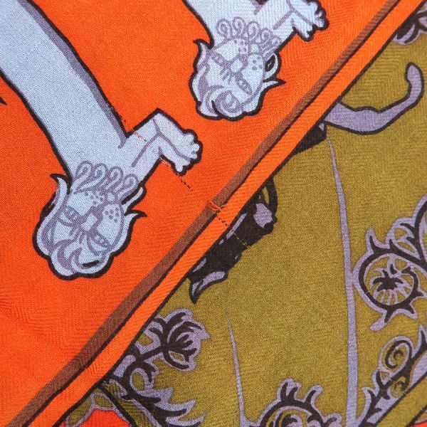 Hermes Carre Geant Cashmere Silk Scarf — view 3
