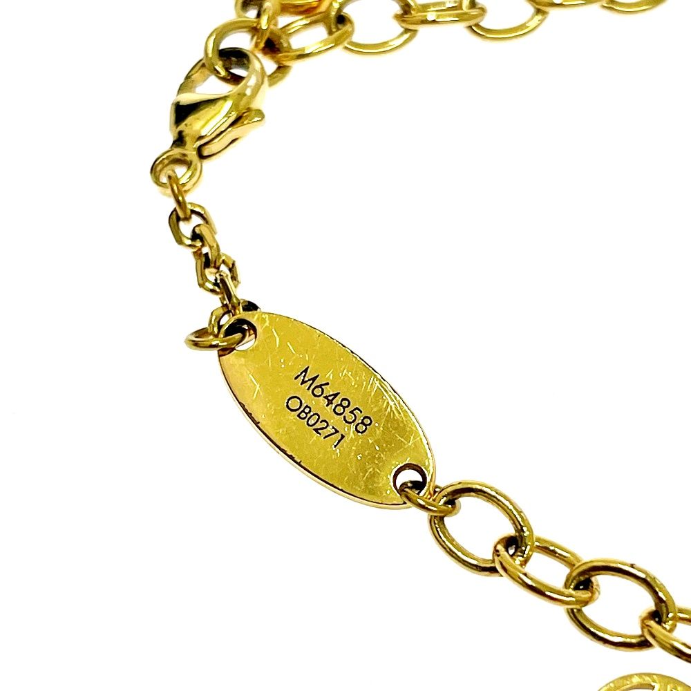 Louis Vuitton Bracelet Blue Ming Gold — view 7