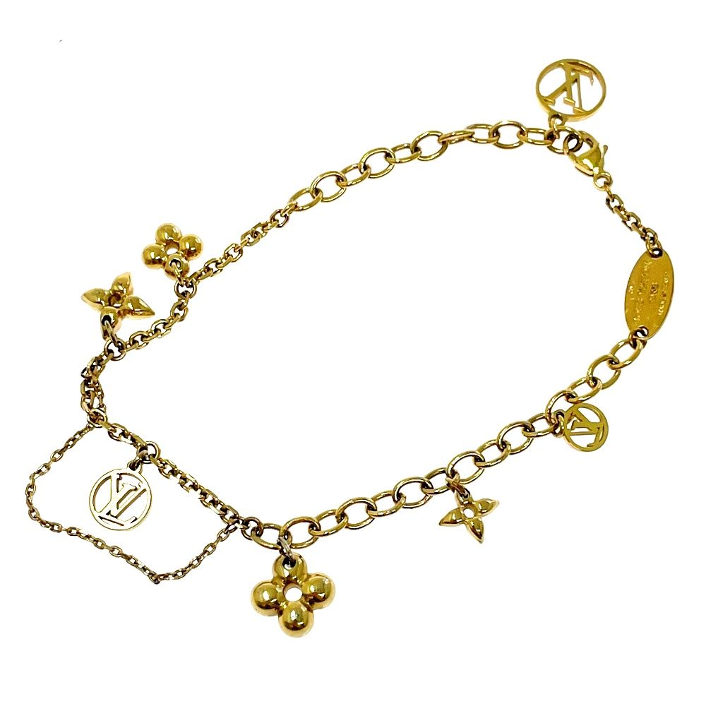 Louis Vuitton Bracelet Blue Ming Gold