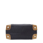 Prada Tote Nylon Black Handbag Going Out Fabric Simple — view 3