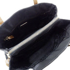 Prada Tote Nylon Black Handbag Going Out Fabric Simple — view 5