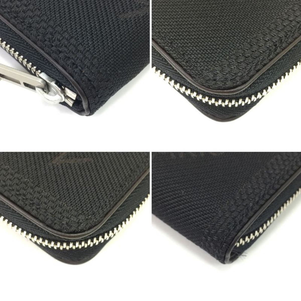 Louis Vuitton Coin Case Damier Jean Zippy Purse Black — view 6