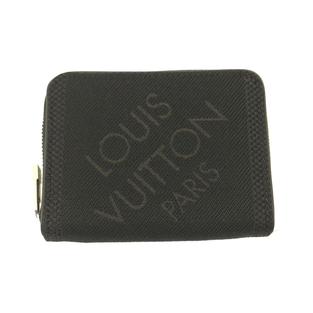 Louis Vuitton Coin Case Damier Jean Zippy Purse Black — view 2