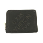 Louis Vuitton Coin Case Damier Jean Zippy Purse Black — view 2