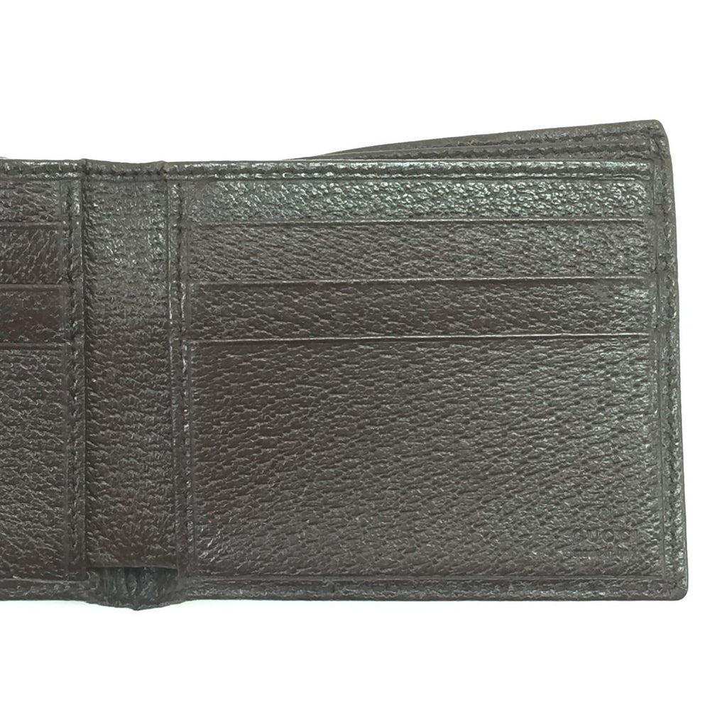 Gucci Bifold Wallet Leather Brown — view 8