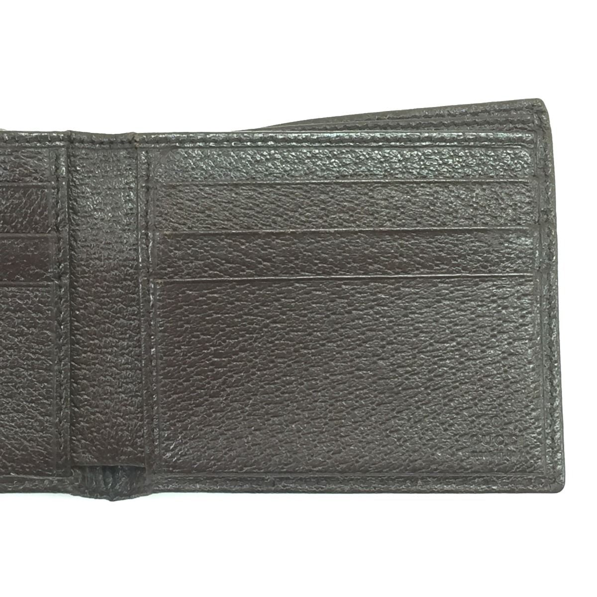 Gucci Bifold Wallet Leather Brown — view 8