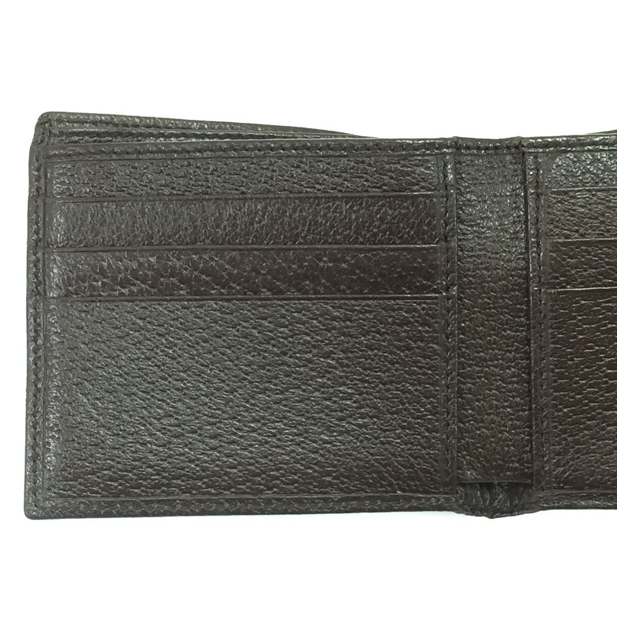 Gucci Bifold Wallet Leather Brown — view 7