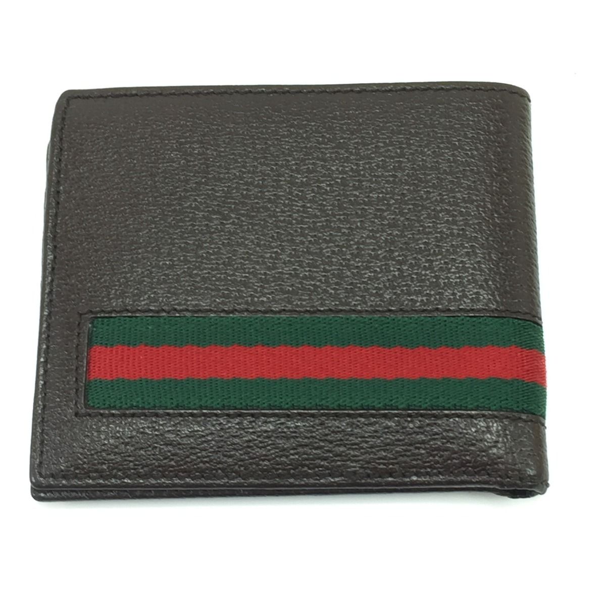Gucci Bifold Wallet Leather Brown — view 2