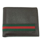 Gucci Bifold Wallet Leather Brown