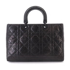 Dior Lady D-saia 2-Way Bag Leather Black — view 2