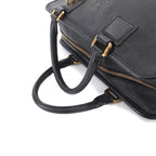Loewe Amazona 28 Hand Bag Leather Black Gold — view 6