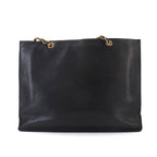Chanel Jumbo CC Logo Tote Caviar Leather Black Gold Vintage — view 2