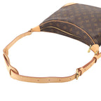 Louis Vuitton Monogram Shoulder Bag Brown Gold Boulogne — view 5
