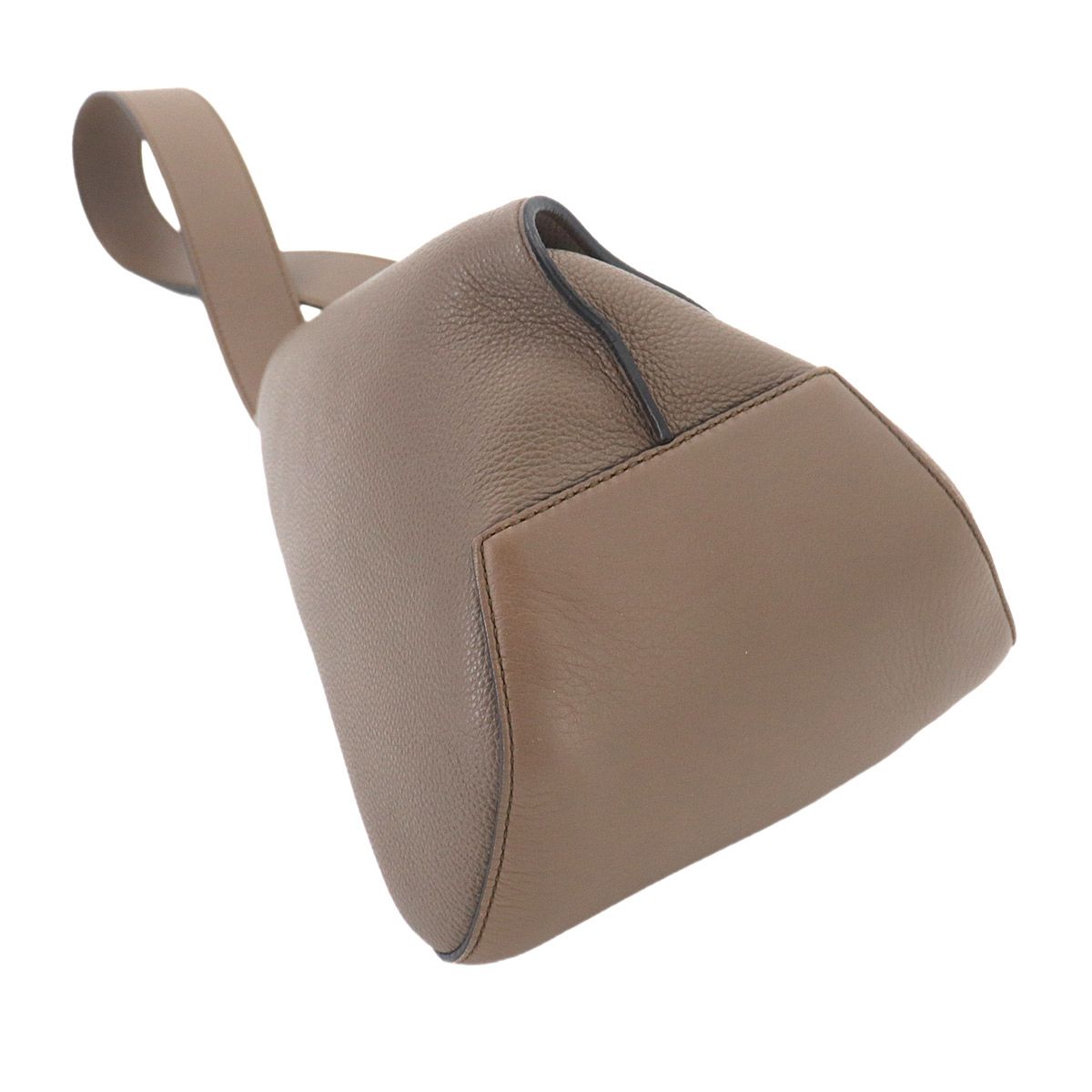 Loewe Anton Sling Bag Leather Brown Silver — view 4