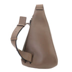 Loewe Anton Sling Bag Leather Brown Silver — view 2