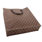 Louis Vuitton Damier Sac Plat Tote Ebene Brown — view 8