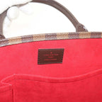 Louis Vuitton Damier Sac Plat Tote Ebene Brown — view 7