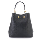 Louis Vuitton Monogram Empreinte Neo Noe MM 2-Way Bag Black — view 3