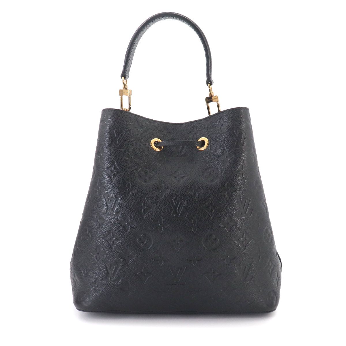 Louis Vuitton Monogram Empreinte Neo Noe MM 2-Way Bag Black — view 3