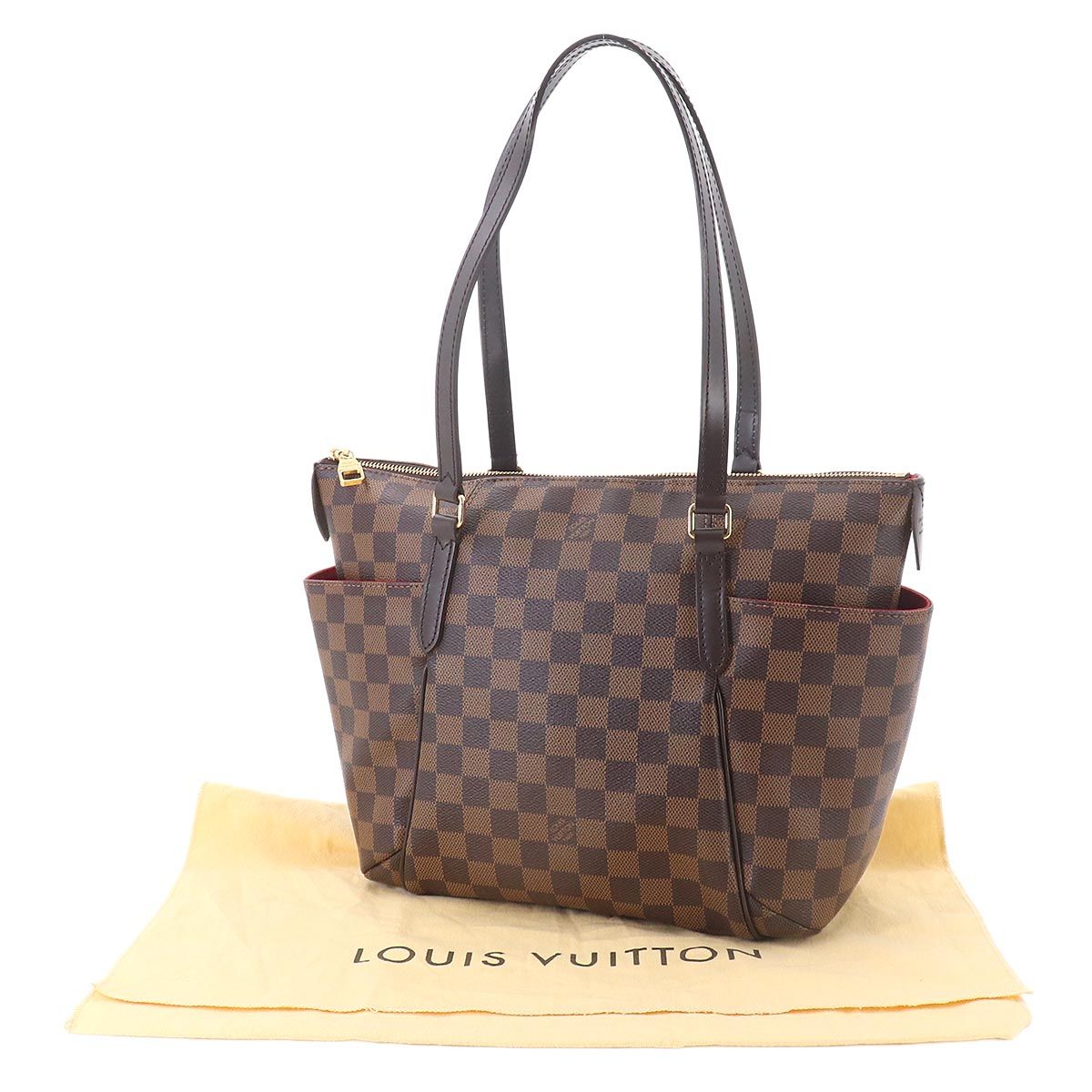 Louis Vuitton Damier Totally PM Tote Ebene Brown — view 2