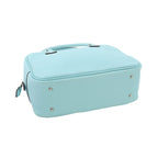 Hermes Mini Plume 20 Hand Bag Swift Blue Zephyr Silver — view 5