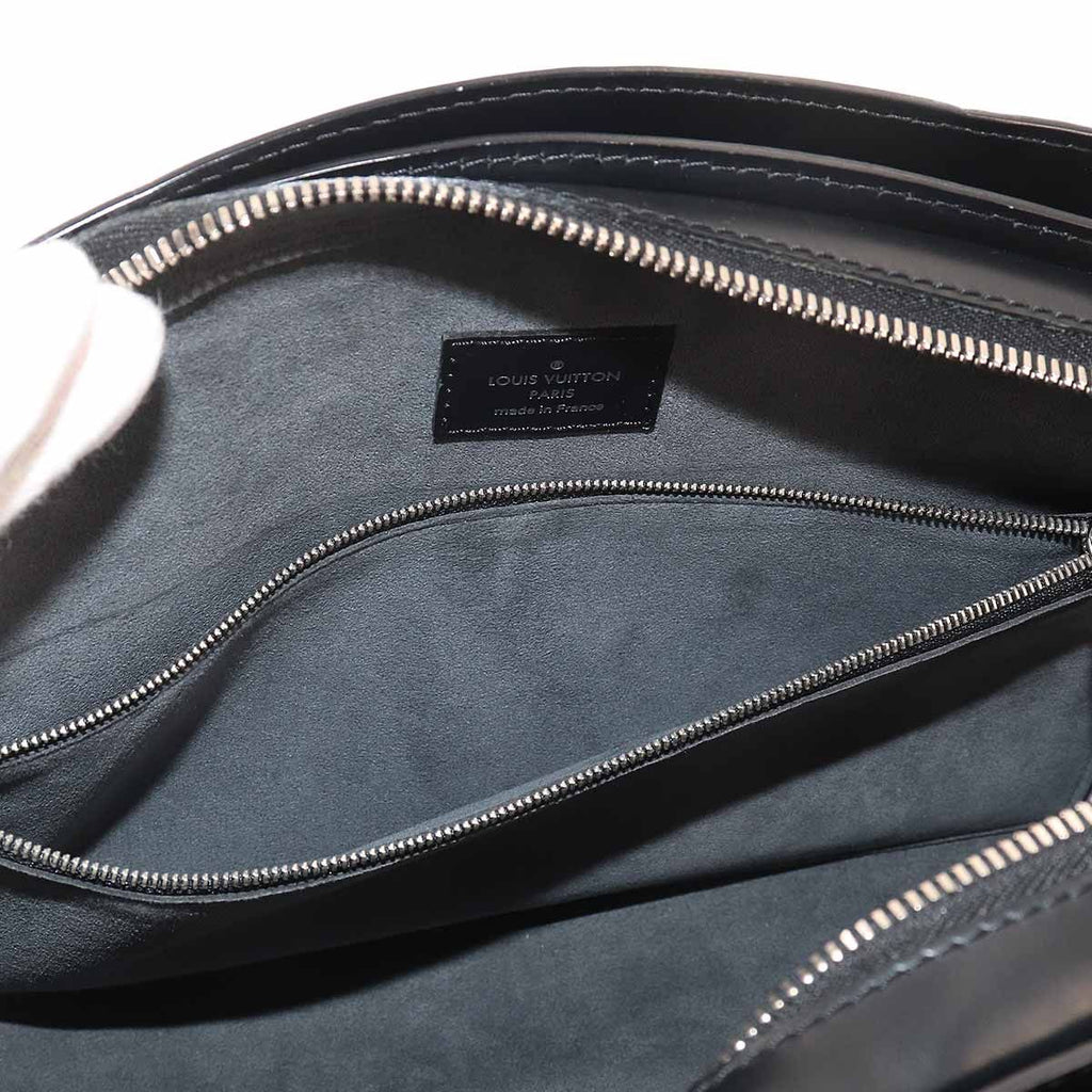 Louis Vuitton Epi Pont Neuf PM Hand Bag Leather Noir Gold — view 7