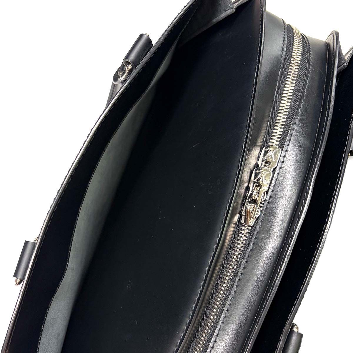 Louis Vuitton Epi Pont Neuf PM Hand Bag Leather Noir Gold — view 8