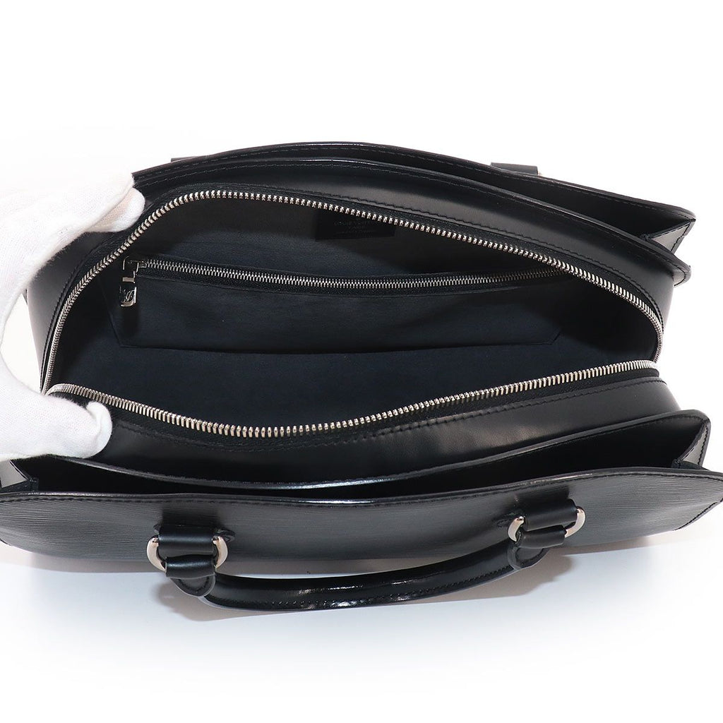 Louis Vuitton Epi Pont Neuf PM Hand Bag Leather Noir Gold — view 6