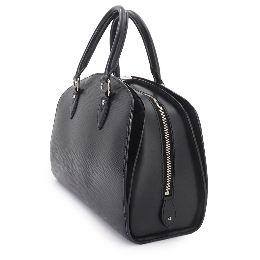 Louis Vuitton Epi Pont Neuf PM Hand Bag Leather Noir Gold — view 3