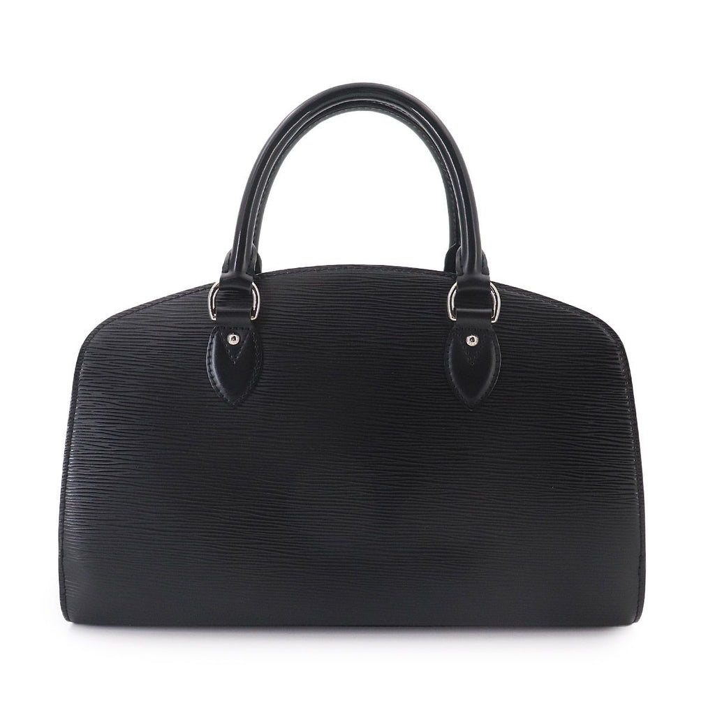 Louis Vuitton Epi Pont Neuf PM Hand Bag Leather Noir Gold — view 2