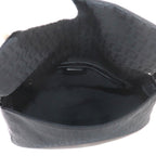 Fendi Zucchino Mamma Bucket Shoulder Bag Canvas Black Gunmetal — view 6