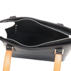 Louis Vuitton Monogram Matte Stockton Tote Leather Noir Silver — view 6