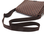 Louis Vuitton Damier District MM Shoulder Bag Ebene — view 5
