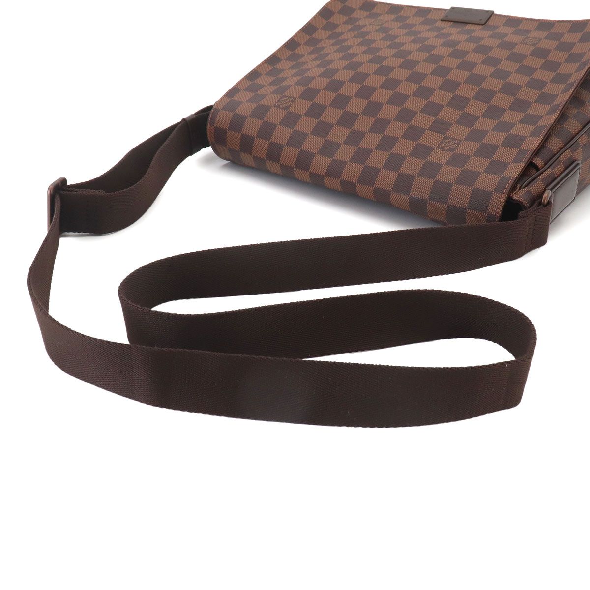 Louis Vuitton Damier District MM Shoulder Bag Ebene — view 5