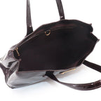 Louis Vuitton Monogram Vernis Wilshire PM Hand Bag Leather Amarante — view 6