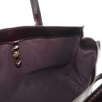 Louis Vuitton Monogram Vernis Wilshire PM Hand Bag Leather Amarante — view 8
