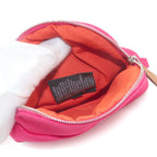 Hermes Bolide Pouch Mini Cotton Canvas Hibiscus Silver — view 5