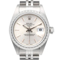 Rolex Date Oyster Perpetual Watch Stainless Steel Automatic Winding Overhauled
