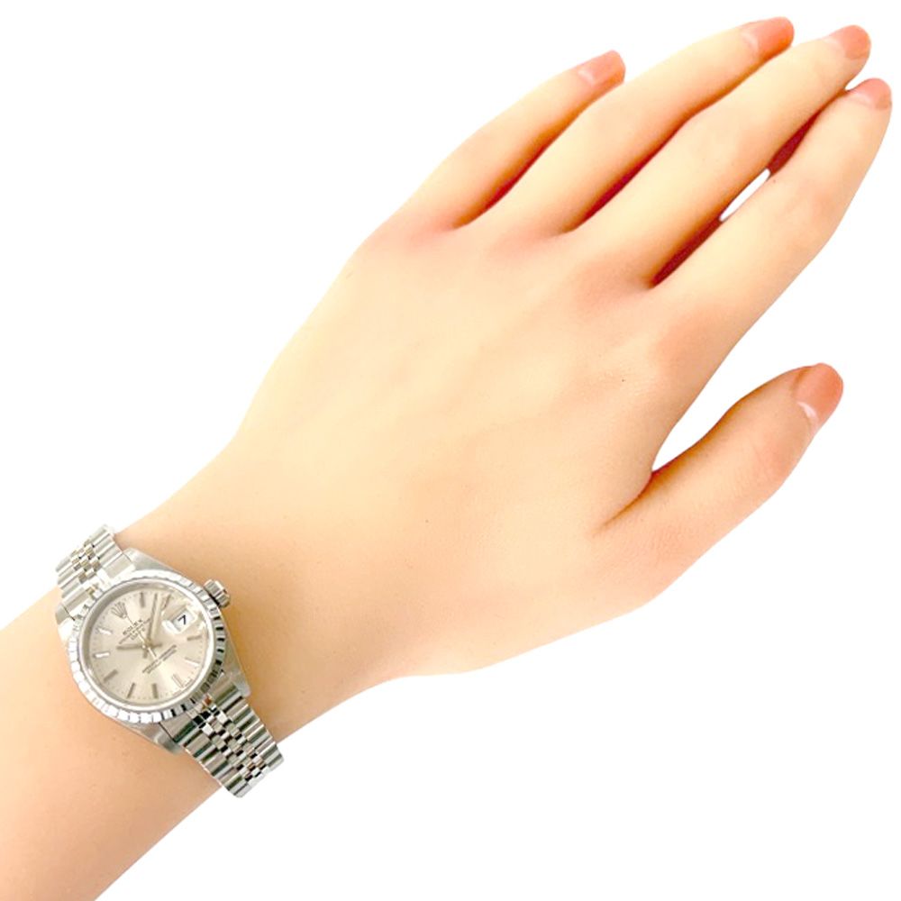 Rolex Date Oyster Perpetual Watch Stainless Steel Automatic Winding Overhauled — view 2